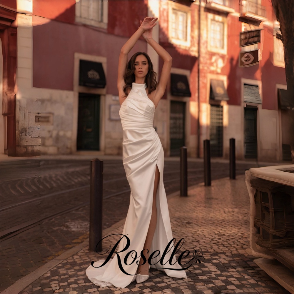 ROSELLE ホルターネック ノースリーブ マーメイド エ - Wedding Qw のレビューと価格