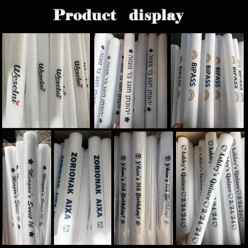 20/30/40 個 RGB LED グローフォームスティッ - Wedding Supply Bulk のレビューと価格