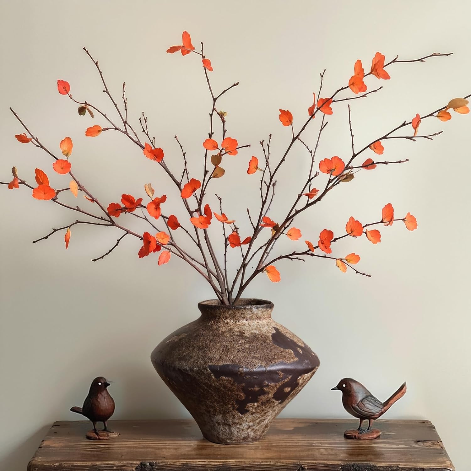侘び寂びのラスティックなヴィンテージ花瓶、高さ6.3インチ。 - Centerpiece Vase Tall のレビューと価格