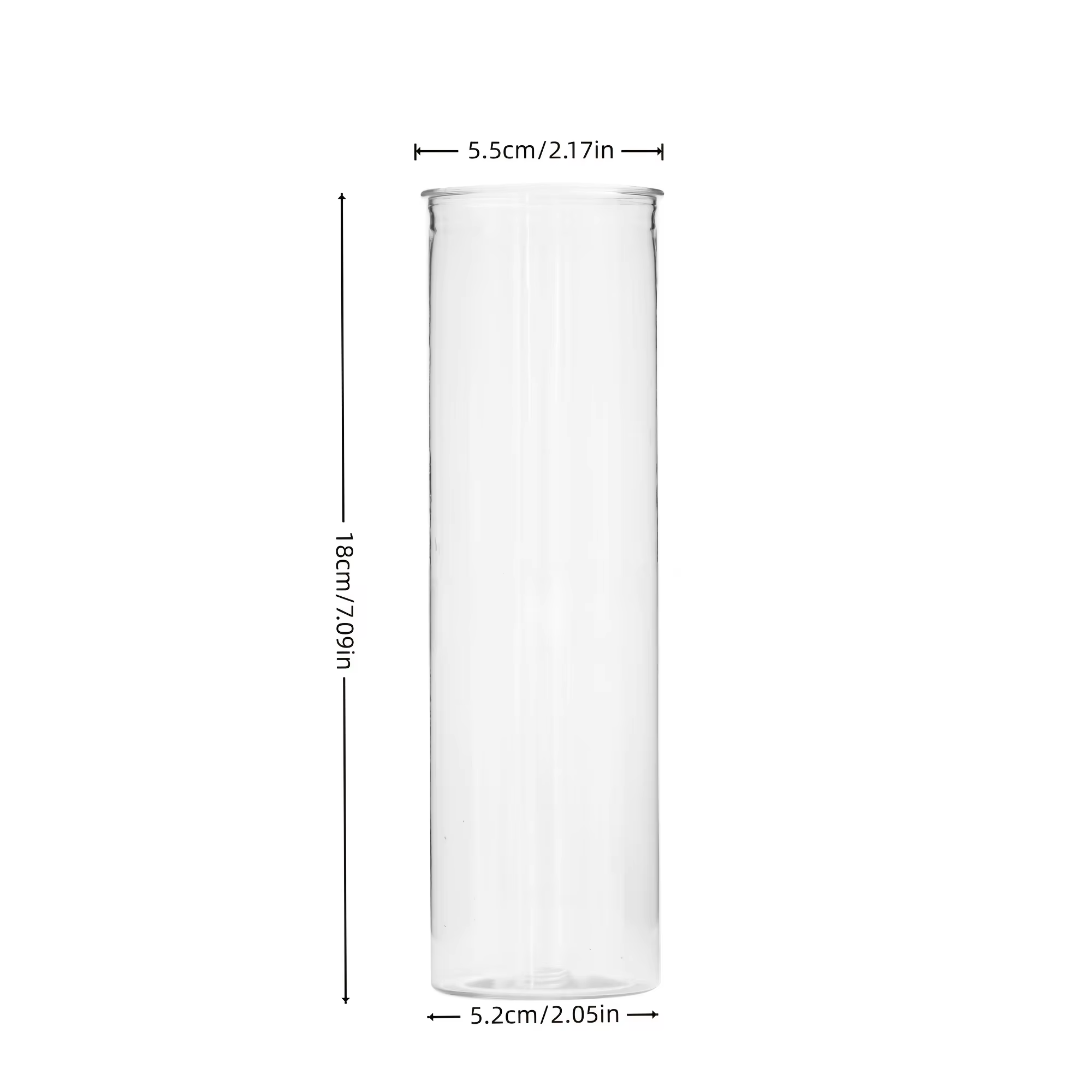 26個入り透明円筒形プラスチック花瓶セット、背の高い花瓶、透 - Centerpiece Vase Tall のレビューと価格