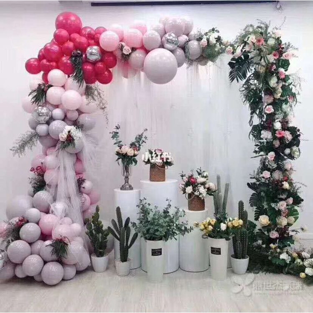 5個/セット）金と銀のミラーアクリル製台座、結婚式の背景スタ - Wedding Qq のレビューと価格