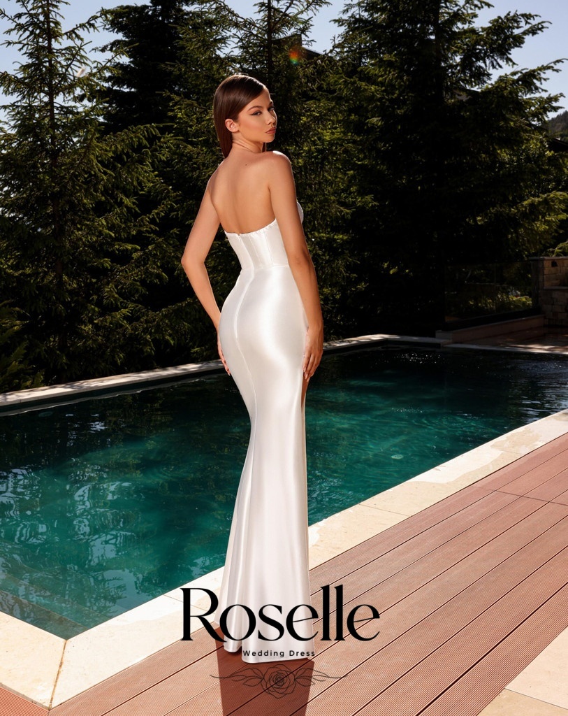 ROSELLE エレガント シース ウェディングドレス スイ - Wedding Qw のレビューと価格