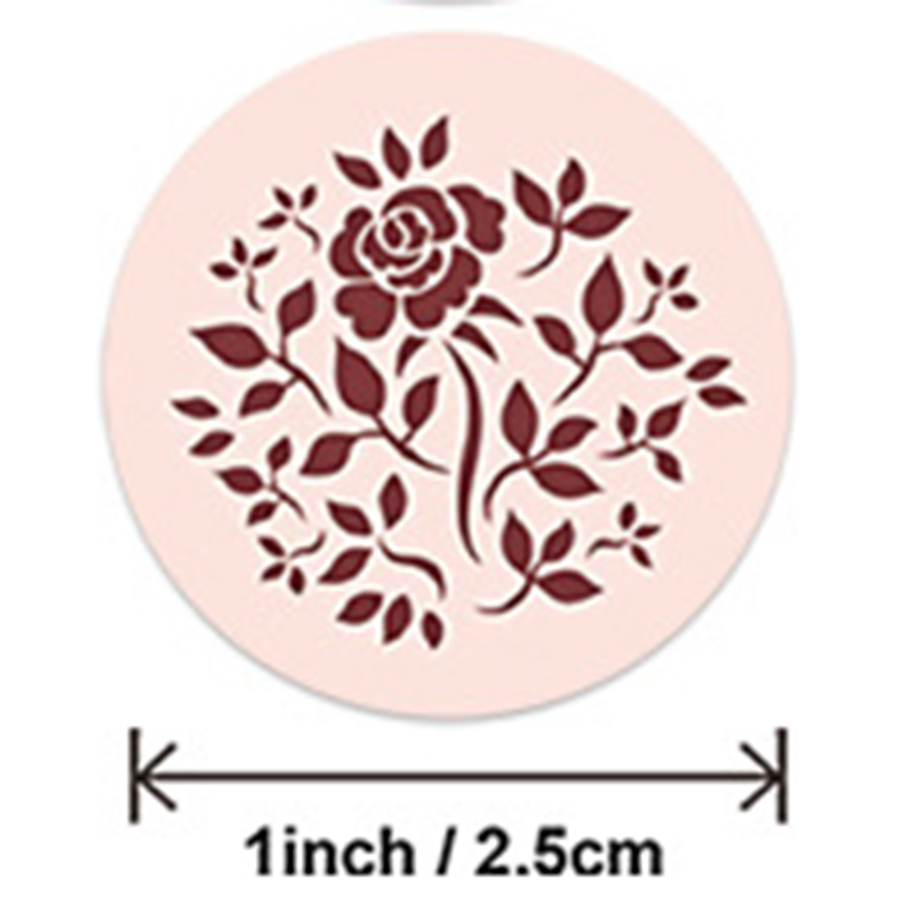 100〜500個の粘着性のラベル,8つの花のパターン,ステッ - Wedding Sutra のレビューと価格