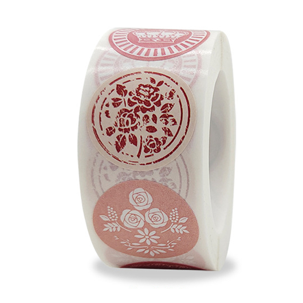 100〜500個の粘着性のラベル,8つの花のパターン,ステッ - Wedding Sutra のレビューと価格