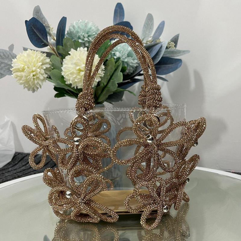 女性のためのダイヤモンドがちりばめられたフランスのバッグ,ハ - Flower Girl Basket のレビューと価格