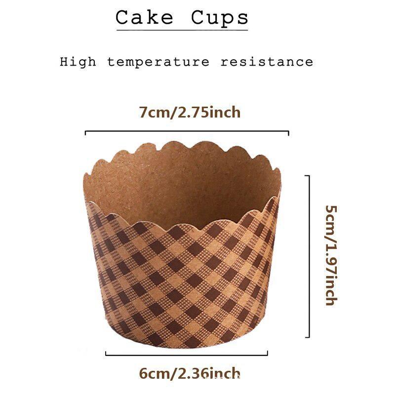 カップケーキ紙コップ、ラッパーベーキングカップセット、ベーカ - Wedding Cake Supply のレビューと価格