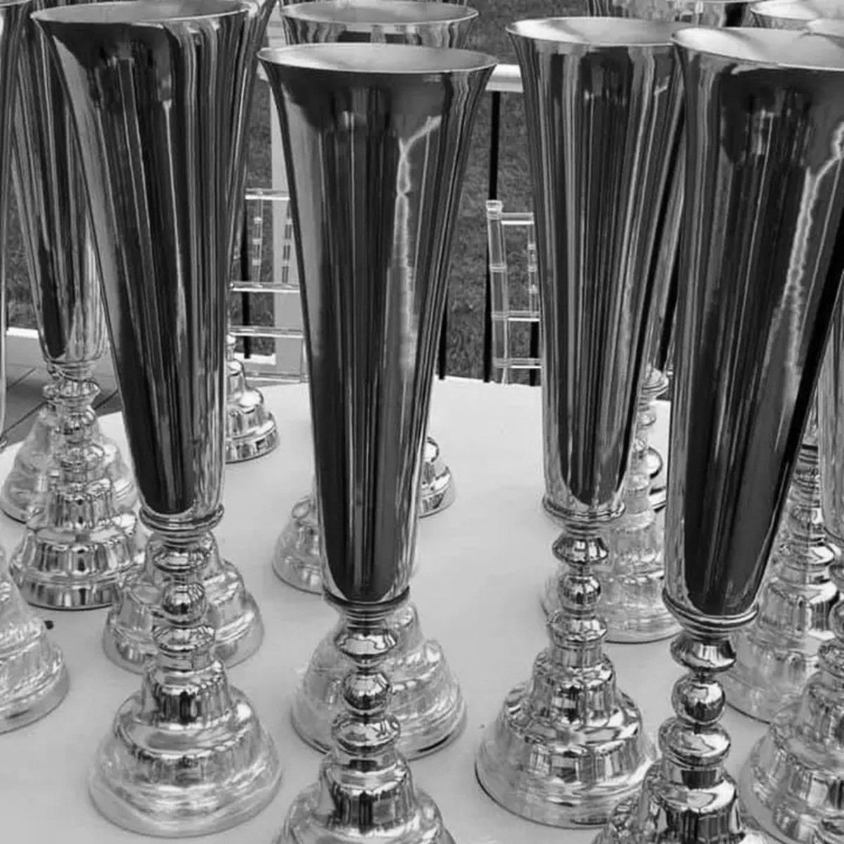 高さ50cm)モダンフラワースタンドテーブルセンターピースパ - Centerpiece Vase Tall のレビューと価格