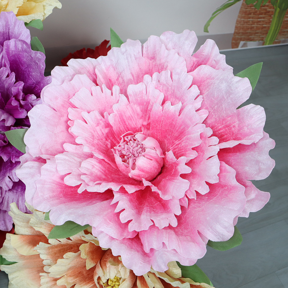 30～80cmの巨大なベルベット牡丹の造花、大量のシルク製花 - Wedding Supply Bulk のレビューと価格