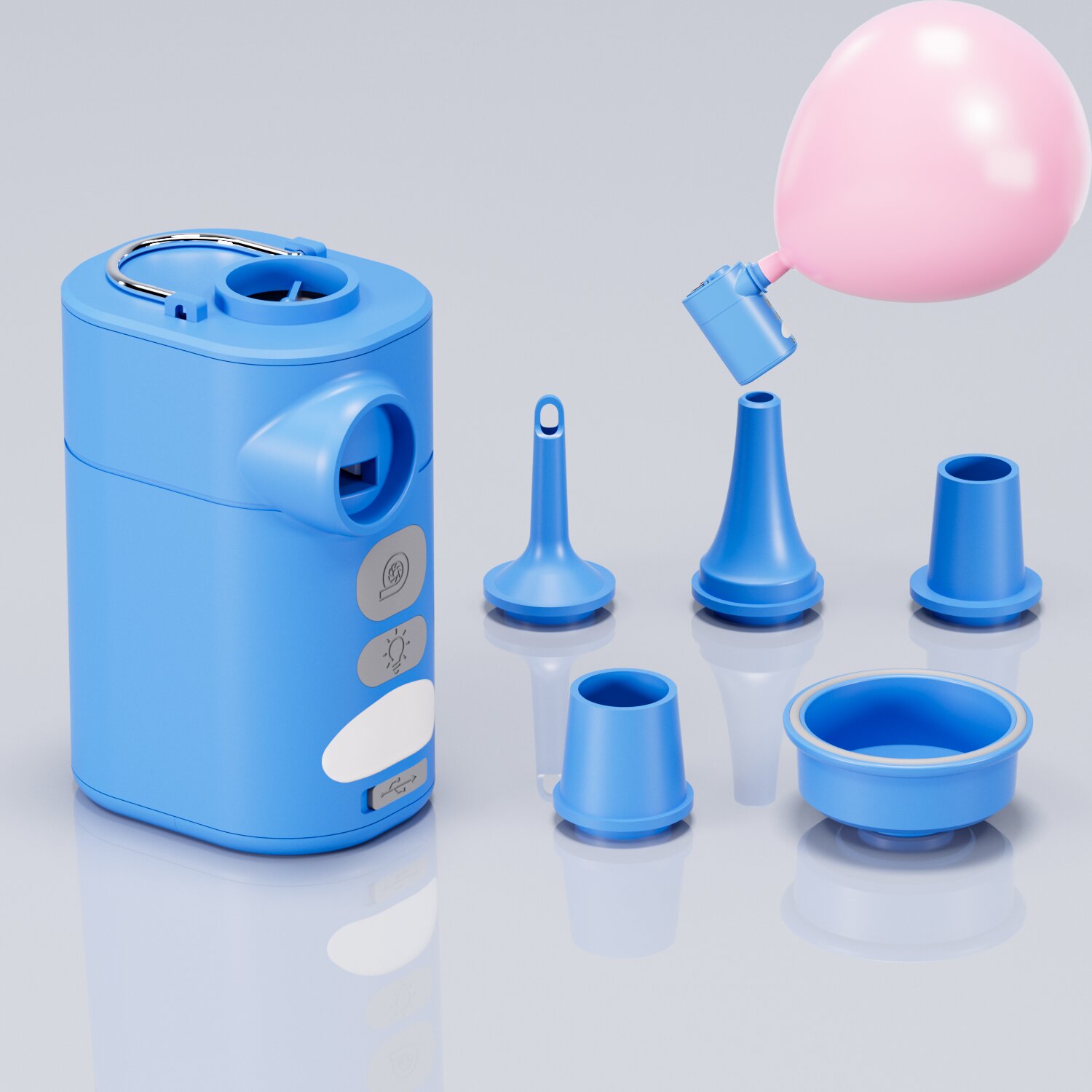 電動バルーンポンプ、携帯用風船インフレータ、誕生日パーティー - Wedding Qw のレビューと価格