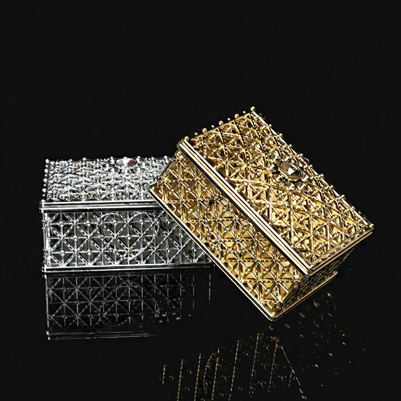 24 ピース/セットゴールドとシルバーのプラスチック金箔ケー - Wedding Cake Supply のレビューと価格