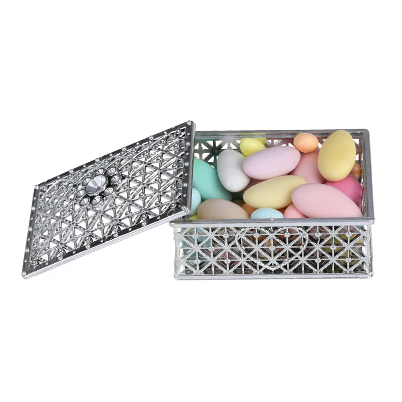 24 ピース/セットゴールドとシルバーのプラスチック金箔ケー - Wedding Cake Supply のレビューと価格
