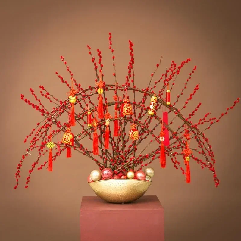 新しい大型金色の鉢壺、ジュバオポット、植木鉢、手作りの鉄製植 - Centerpiece Vase Tall のレビューと価格